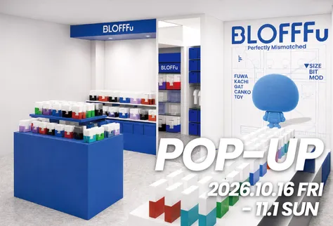 10月16日（金）よりMIYASHITA PARK にて発売記念のPOP UP STORE オープン。
